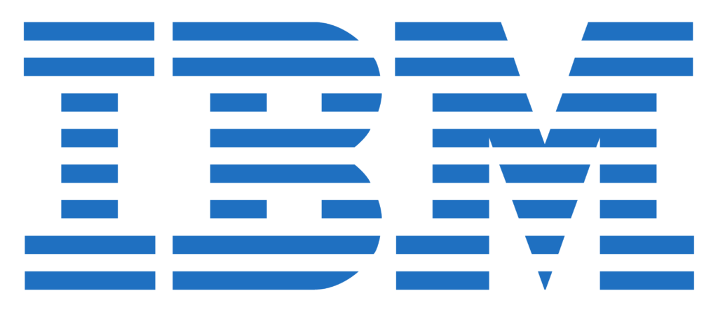 The company logo of ibm